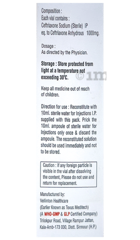 Kligcef Injection image