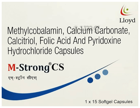 M-Strong CS Soft Gelatin Capsule
