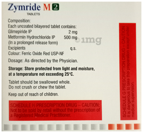 Zymride M 2 Tablet PR