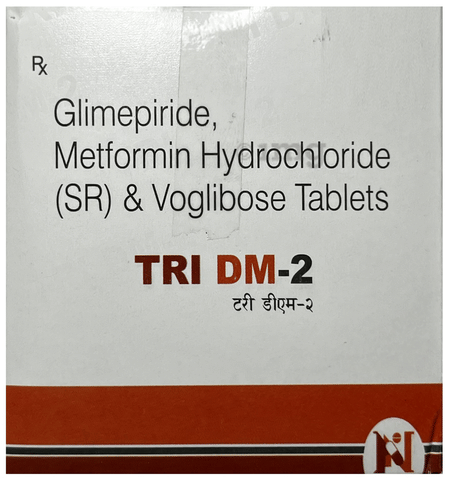 TRI DM 2 Tablet SR image TRI DM 2 Tablet SR image