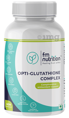 opti glutathione Functional Medicine Nutrition Opti-Glutathione Complex Capsule: Buy bottle  of 60.0 capsules at best price in India