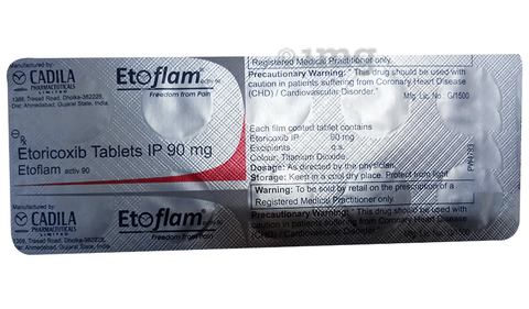 Etoflam Activ 90 Tablet image