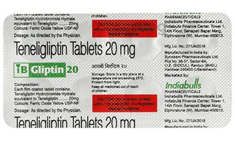 Ibgliptin 20 Tablet image Ibgliptin 20 Tablet image