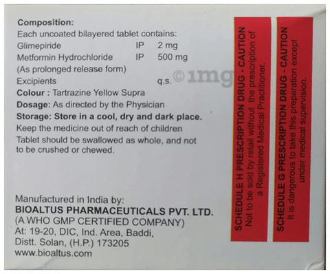 Glymset-M2 Tablet PR image