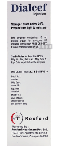 Dialcef Injection image Dialcef Injection image