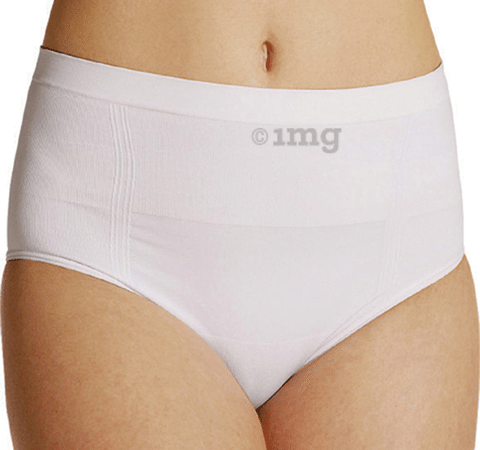 Newmom Seamless C-Section Panty Large White: Buy box of 1.0 Panty at best  price in India