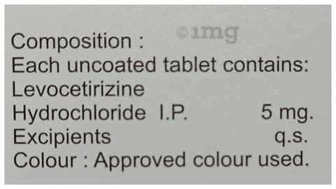 Nizcet 5mg Tablet