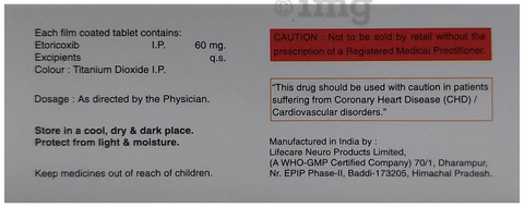 Pinaxib 60 Tablet image