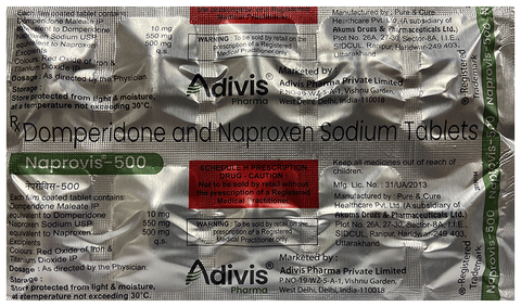 Naprovis 500 Tablet image