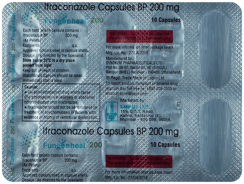 Fungeeheal 200 Capsule image Fungeeheal 200 Capsule image