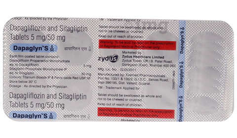 Dapaglyn S 5/50 Tablet image Dapaglyn S 5/50 Tablet image