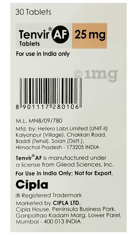 Tenvir-AF Tablet image