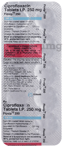 Floxip 250 Tablet image