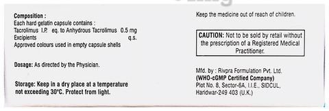 Tacsafe 0.5 Capsule