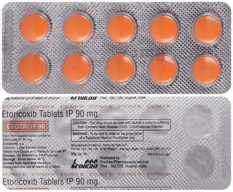 Etotroy 90mg Tablet image