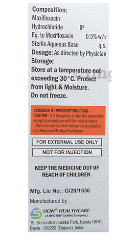 Moxecia Eye Drop image