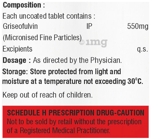 Griskin 500 Tablet image Griskin 500 Tablet image