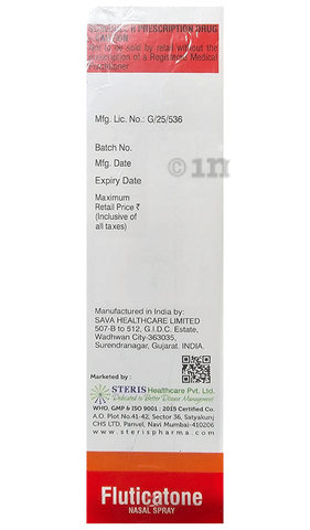 Fluticatone Nasal Spray image