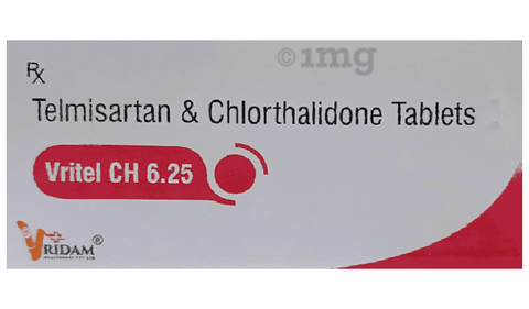 Vritel CH 6.25 Tablet image Vritel CH 6.25 Tablet image