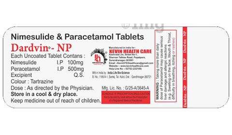 Dardvin-NP Tablet image