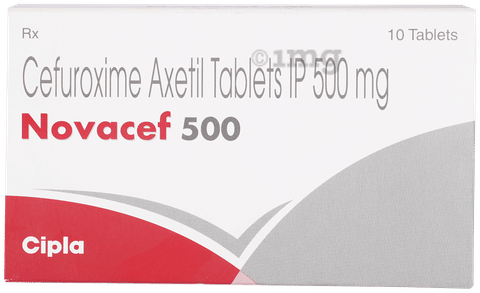 Novacef 500 Tablet image