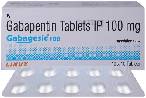 Gabagesic 100mg Tablet image Gabagesic 100mg Tablet image