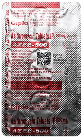 Azee 500 Tablet image