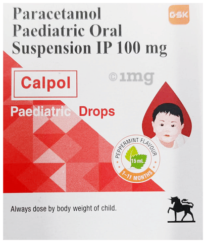 Calpol Paediatric Drops Peppermint image