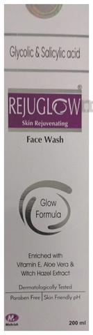 Rejuglow facewash clearance