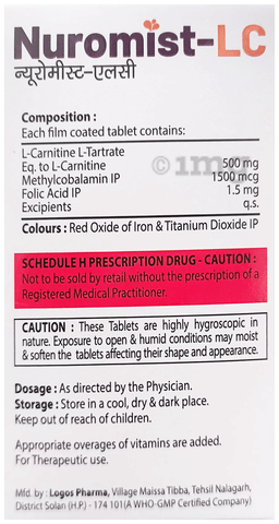 Nuromist-LC Tablet image Nuromist-LC Tablet image