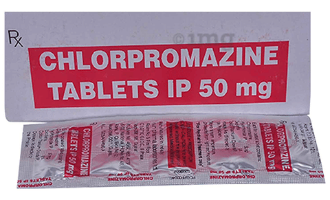 Chlorpromazine 50mg Tablet image