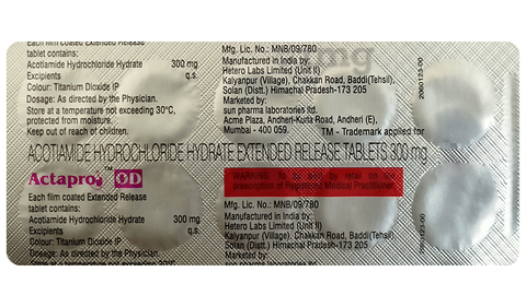 acTApro OD Tablet image