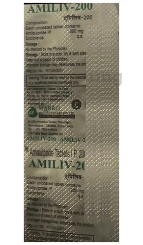 Amiliv 200 Tablet image Amiliv 200 Tablet image