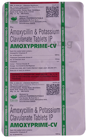 Amoxyprime-CV Tablet image