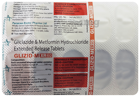 Glizid-M XR 60 Tablet