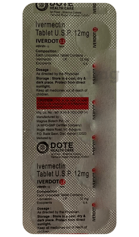 Iverdot 12 Tablet image