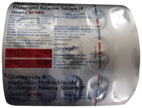 Zyvana M 2 Forte Tablet PR