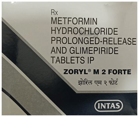 Zoryl M2 Forte Tablet PR image Zoryl M2 Forte Tablet PR image