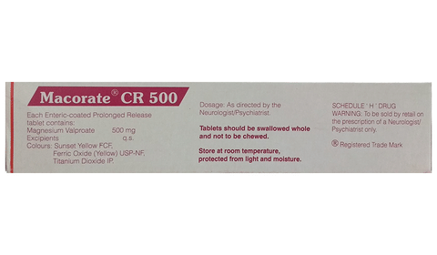 Macorate CR 500 Tablet image