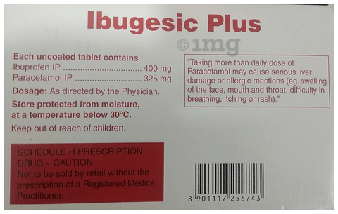 IBUgesic Plus Tablet image
