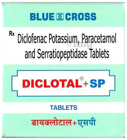 Diclotal Plus SP Tablet image