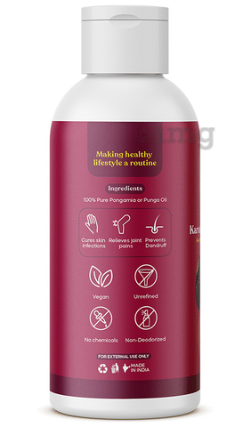 Vedic Rhythm Karanja Oil for Hair Ear and Skin: Buy bottle of 100 ml Oil at  best price in India | 1mg