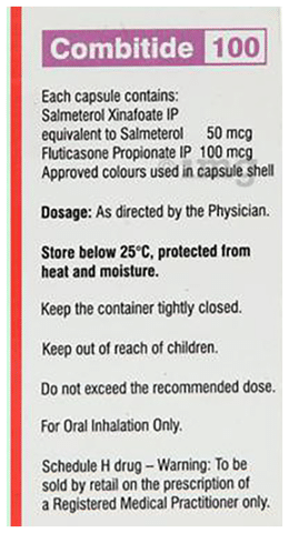 Combitide 50mcg/100mcg Octacap