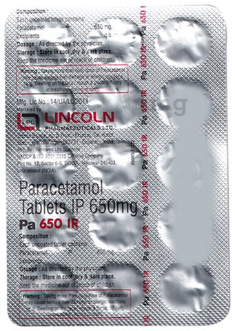 PA 650mg Tablet image PA 650mg Tablet image