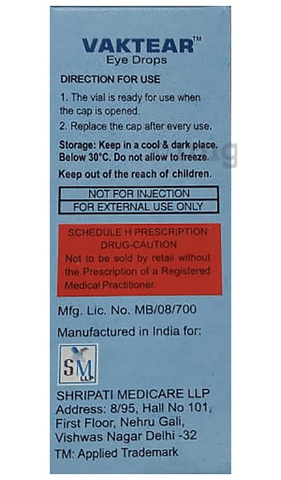 Vaktear Eye Drop image