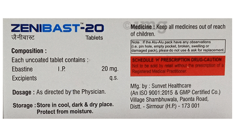 जेनिबास्ट 20 टैबलेट image जेनिबास्ट 20 टैबलेट image