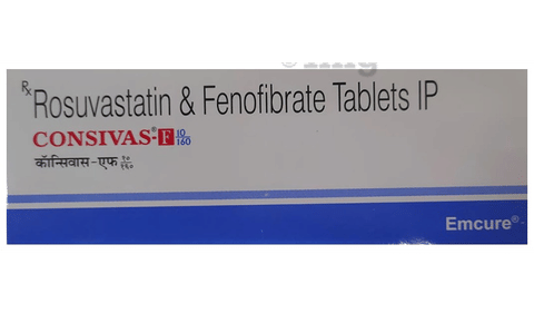 Consivas-F 10/160 Tablet image Consivas-F 10/160 Tablet image