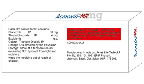 Acmoxia-MR Tablet image