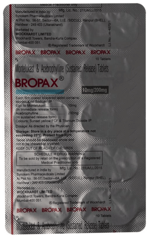 Bropax Tablet SR image