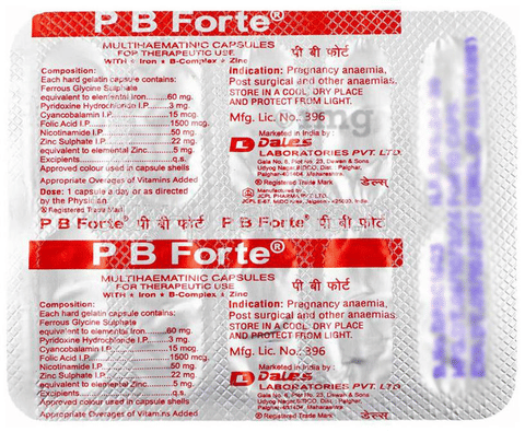 P B Forte Capsule image